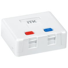 Коробка наружного монтажа ITKCS2-022, белый