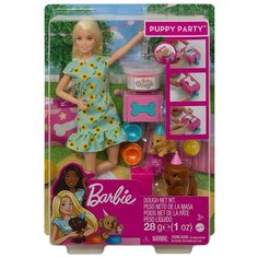 Кукла Barbie Puppy Party Вечеринка, GXV75
