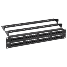 Патч-панель ITK PP48-2UC5EU-D05-1 черный