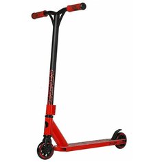 Детский трюковой самокат Plank Triton, красный