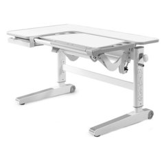 Стол детский MEALUX Kingwood 120x77 см белый/серый