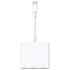 Адаптер Apple USB Type-C - USB/HDMI/USB Type-C (MUF82), белый