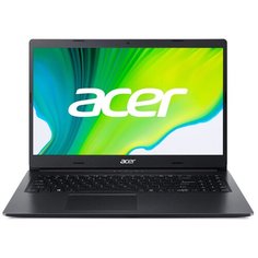 Ноутбук Acer Aspire 3 A315-57G (/15.6"/NVIDIA GeForce MX330 2GB)-375Y (Intel Core i3 1005G1 1200MHz/15.6"/1920x1080/4GB/256GB SSD/1000GB HDD/NVIDIA GeForce MX330 2GB/DOS) NX.HZRER.014, черный