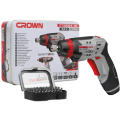 Аккумуляторный шуруповерт CROWN CT22024 MC Li-Ion 1.5 А·ч 3.6 В x1 кейс