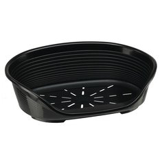 Лежак для собак и кошек Ferplast Siesta DeLuxe 6 70.5х52х23.5 см черный