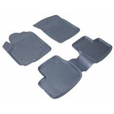 Комплект ковриков салона NorPlast NPL-Po-85-45 4 шт. черный