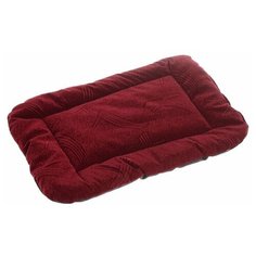Лежак для собак и кошек Зоо Марк Матрас №1 32х45х4 см бордо