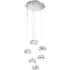 Люстра светодиодная Eglo Corliano 39008, LED, 30 Вт