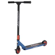 Детский трюковой самокат Explore Street Super, черный/синий/бронзовый