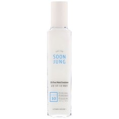 Etude House Soon Jung 10-Free Moist Emulsion Гипоаллергенная эмульсия для чувствительной кожи лица, 120 мл
