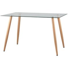 Стол кухонный STOOL GROUP Освальд, ДхШ: 120 х 80 см, бежевый