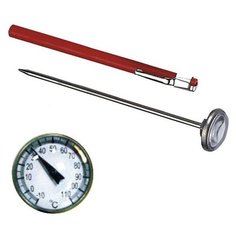Термометр JTC AUTO TOOLS 4601 красный/серебристый 1 шт.