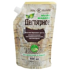 Жидкое мыло Невская Косметика Дегтярное для рук и тела, 500 мл