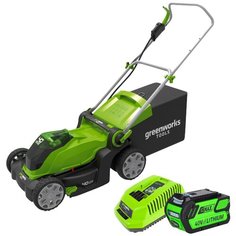 Газонокосилка greenworks 2504707VB G40LM40K4