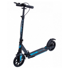 Городской самокат Ridex Trigger, черный/голубой