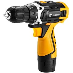 Аккумуляторная дрель-шуруповерт DEKO DKCD12FU-Li Li-Ion 1.5 А·ч 12 В х1 коробка