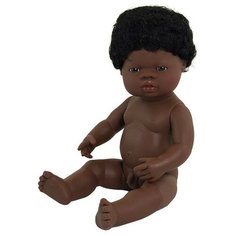Кукла Miniland мальчик африканец, 38 см, 31053