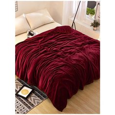 Плед Tango Allegria 200x220 см, бордовый