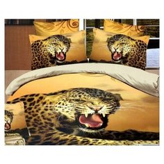 Постельное белье 2-спальное Tango TS02-907-70, сатин, 70 х 70 см, оранжевый