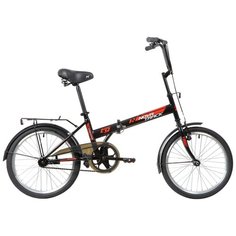 Подростковый городской велосипед Novatrack TG-20 Classic 301 NF V (2020) черный (требует финальной сборки)