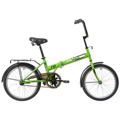 Подростковый городской велосипед Novatrack TG-20 Classic 301 NF (2020) зеленый (требует финальной сборки)