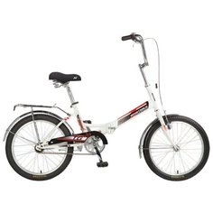 Подростковый городской велосипед Novatrack TG-20 Classic 301 V (2020) белый (требует финальной сборки)