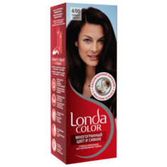 Londa стойкая крем-краска для волос Многогранный цвет и сияние, 4/00 (12) темный шатен