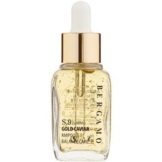 Bergamo Specialist S Nine Gold Caviar Ampoule Сыворотка ампульная S9 для лица с золотом и экстрактом икры, 30 мл