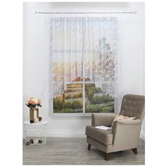 Тюль Amore Mio RR BL Арка 8872 на ленте 170 см белый