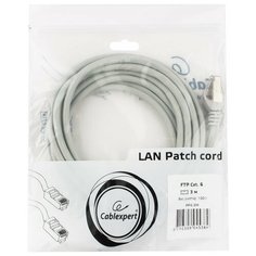 Патч-корд Cablexpert PP6-3M 3 м, серый