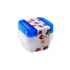 Набор контейнеров Good&Good One Touсh SREC-2-5 450 мл 5 шт прямоугольные