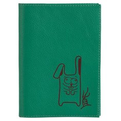 Обложка для автодокументов FABULA Friends BV.56.CH, лайм