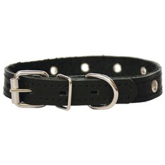 Ошейник ZOOexpress 0521 35-42 см черный