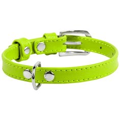 Ошейник COLLAR Glamour без украшений 3200 18-21 см лайм
