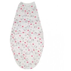 Многоразовые пеленки Ангелочки Кокон с рисунком 56 р. белый 1 шт.