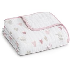 Одеяло Aden&Anais Heart Breaker 120х120 белый