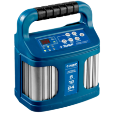 Зарядное устройство ЗУБР 59305 черный/синий