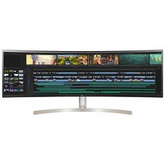 Монитор LG 49WL95C 49", черный/белый/золотистый