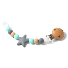 Держатель для соски Babyono Natural nursing 719, с рождения, серый