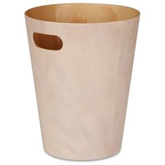 Ведро Umbra Woodrow 082780, 7.57 л white natural