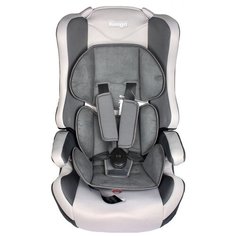 Автокресло группа 1/2/3 (9-36 кг) Kenga LB513, серый