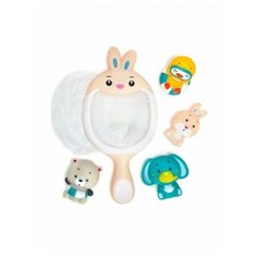 Игрушка для ванной ЯиГрушка Сачок-Зайчик бежевый