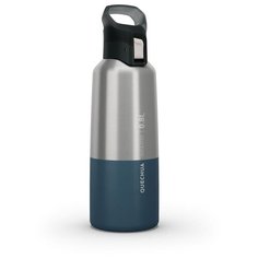 Термобутылка Decathlon QUECHUA MH500, 0.8 л серебристый/синий
