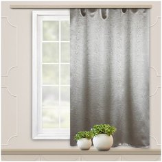 Гардины Witerra Водевиль на ленте 180 см серебро