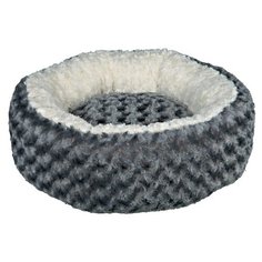 Лежак для собак и кошек TRIXIE Kaline Bed 70х70 см серый/кремовый