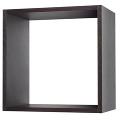 Настенная полка Том Полкер Геометрик 40 Пифагор темно-коричневая