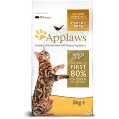 Сухой корм для кошек Applaws беззерновой, с курицей 2 кг