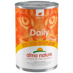 Влажный корм для кошек Almo Nature Daily Menu, с курицей 400 г