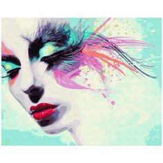 Картина по номерам ВанГогВомне "Взгляд в сердце" 40х50 см