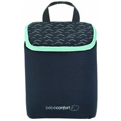 Bebe confort Контейнер-сумка термоизоляционная для бутылочек, черный/зеленый